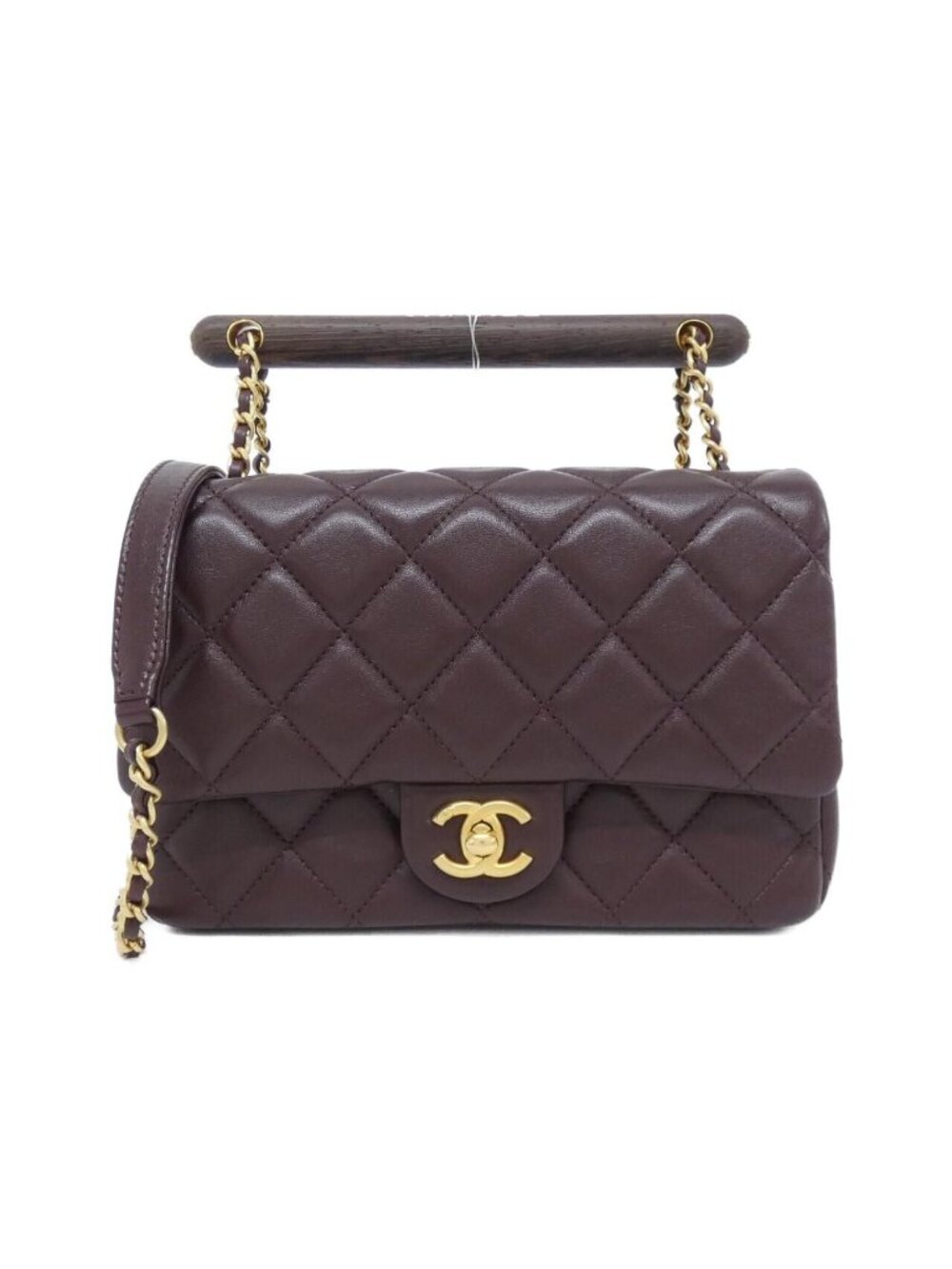 Chanel Bag Handbag Brown